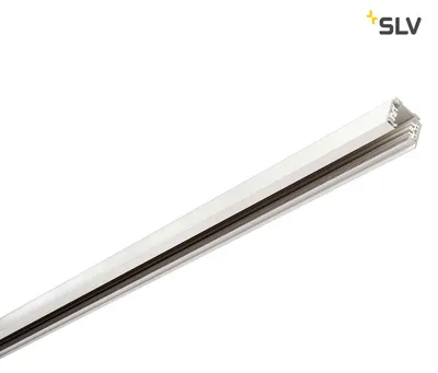 Produktbild von SLV 1001510 EUTRAC 3-Phasen Stromschiene verkehrsweiss 1m