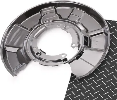 Produktbild von RIDEX 1330S0162 Ankerblech Spritzblech Bremsscheibe für BMW 3 Touring (E91) Hinten Links