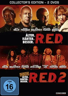 Obrázok produktu pre R.E.D. - Älter. Härter. Besser/R.E.D. 2 - Collector's Edition [2 DVDs]