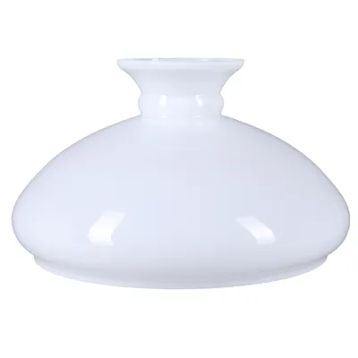 Produktbild von Petroleumglas Ersatzglas Weiß Ø 34,5cm Lampenglas Leuchtenglas