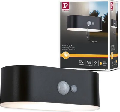 Immagine prodotto di Applique solare a LED per esterni Paulmann Adya