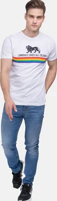 Immagine prodotto di Lonsdale London Shirt Maglietta a maniche corte NELSON con scollo rotondo e stampa del marchio