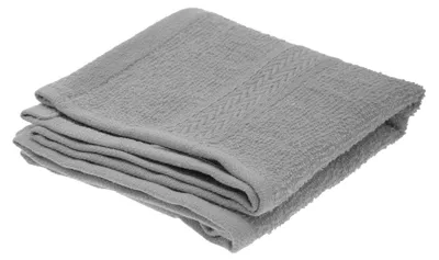 Immagine prodotto di Asciugamano Jassz, asciugamano per ospiti tinta unita (350 GSM) FK936 (taglia unica) (grigio)