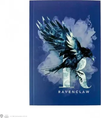 Obrázok produktu pre Harry Potter zápisník A5 - Havraspár akvarel