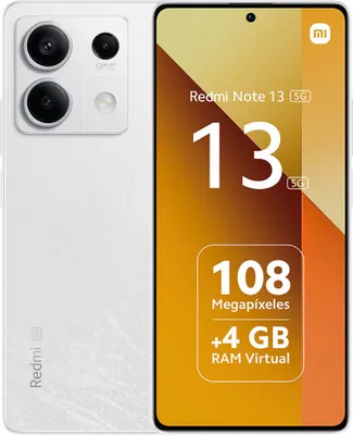 Obrázok produktu pre Xiaomi Redmi Note 13 5G 16,9 cm (6,67") Dual SIM Android 13 USB Type-C 6 GB 128 GB 5000 mAh Biela (MZB0FPPEU)