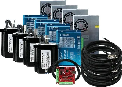 Obrázek produktu pro CNC Nema 34 krokový motor s uzavřenou smyčkou, ovladač enkodéru, deska rozhraní MACH3