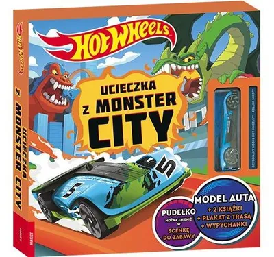 Zdjęcie produktu dla Mattel Hot Wheels Ucieczka z Monster City ABM 1601