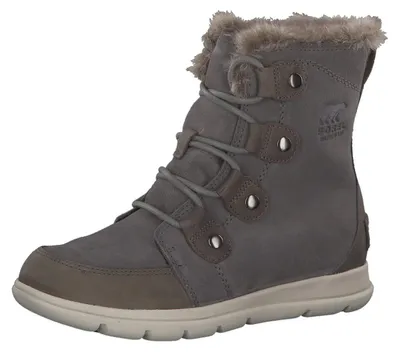 Zdjęcie produktu dla SOREL Explorer Joan, Kozaki, Buty śnieżne, Damski, Dorosły, Szary, Monochromatyczny