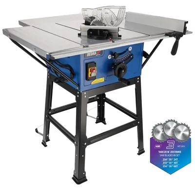 Immagine prodotto di Sega Da Banco Per Legno, Affettatrice, Sega Circolare Dedra Ded7754T3 2000W, Lama 254Mm