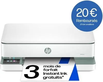Zdjęcie produktu dla Drukarka wielofunkcyjna HP Envy 6130e, Kolorowa, Druk atramentowy, Kopiowanie, Skanowanie, 3 miesiące Instant Ink, HP+