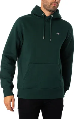 Produktbild von Gant Reg Shield Kapuzenpullover Grün M Herren Grün M