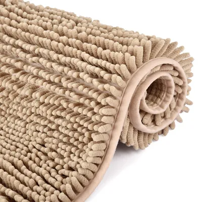 Immagine prodotto di Tappetino antiscivolo per il bagno, dimensioni 50 x 80 cm, lavabile in lavatrice e ad alta capacità di assorbimento