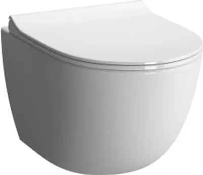 Produktbild von VITRA 7747B403-0075 Tiefspüler-Wand-WC Sento VitrA Flush