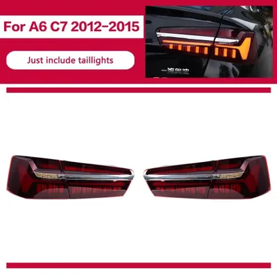 Obrázek produktu pro Montáž zadního světla, odolný ABS, kompatibilní s Audi A6, pouze zadní světlo