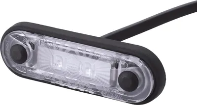 Produktbild von FRISTOM FT-015B LED Umrissleuchte 12 bis 24 V Markierungsleuchte mit Kabel 0,5 m für Anhänger für Anhänger und Nutzfahrzeuge