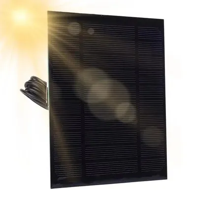 Produktbild von Solarpanel mit Schnittstelle Micro-USB 3M Kable für Sicherheitskamera Akku
