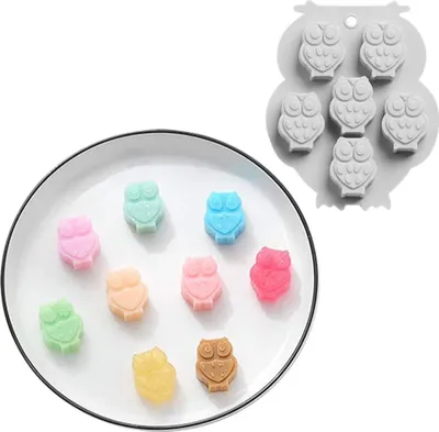 Produktbild von Eulen Silikon Backform - Kuchen, Kekse & Halloween