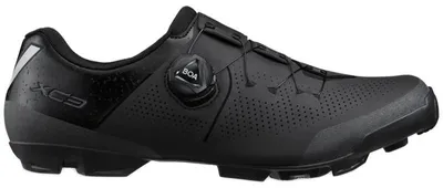 Image de Shimano chaussures de vélo de montagne XC302 large , noir