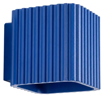 Productafbeelding van Wandlamp RIFF ultramarijn Gx53 1xGx53 10W aluminium 6x12x10cm Sollux Lighting