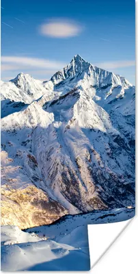 Produktbild von MuchoWow® Poster Schweizer Alpen im Winter 20x40 cm - Plakat - Foto