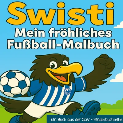 Produktbild von Swisti - Mein fröhliches Fußball Malbuch