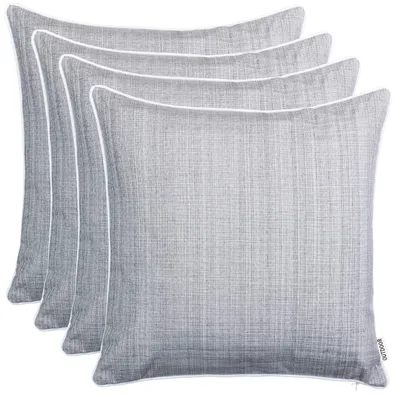 Productafbeelding van Elzusha - Set van 4 Waterafstotende Tuinkussens 45 x 45 cm
