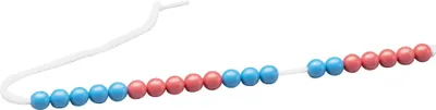 Produktbild von Wissner Rechenkette bis 20 rot/blau