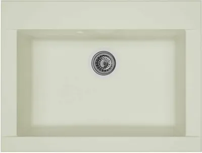 Image de Sink Hexo 1 compartiment blanc solide