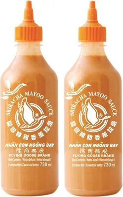 Produktbild von FLYING GOOSE Sriracha Mayoo Sauce 2x 730ml