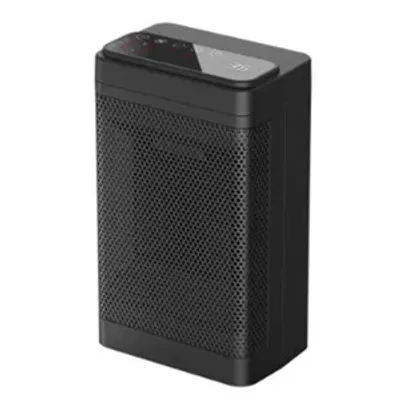 Obrázok produktu pre Keramický ohrievač s ventilátorom Keramický ohrievač s ventilátorom Keramický ohrievač s oscilačným termostatom, prenosnou ochranou proti prehriatiu a prevrhnutiu