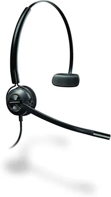 Obrázek produktu pro Poly EncorePro HW540 - Kopfhörer - Ohrbügel - Kopfband - Nackenband - Büro/Callcenter - Schwarz - Monophon - Verkabelt