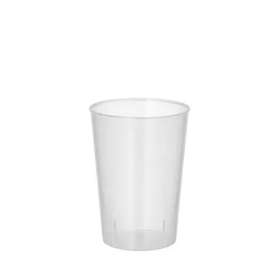 Produktbild von Mehrweg-Trinkbecher PP 0,1 l Ø 5,2 cm · 7,4 cm transluzent