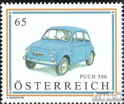 Produktbild von Briefmarken Österreich 2011 Mi 2915 (kompl.Ausg.) gestempelt Automobile