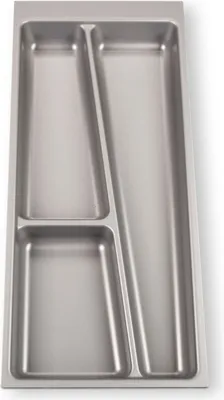 Produktbild von ORGA-BOX II Besteckeinsatz grau 462 x 205 mm für 30 cm Schrankbreite in Nobilia-Küchen
