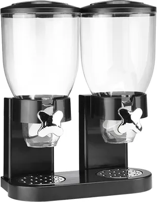 Obrázek produktu pro HI Duo dávkovač na zrní černá 2 x 3,5 l