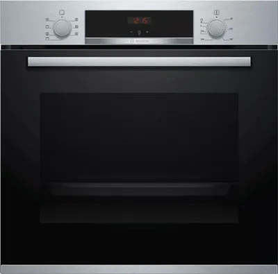 Obrázek produktu pro Bosch Serie 2 HBA513BS1, Střední, Elektrická trouba, 71 l, 3400 W, 71 l, S ventilační podporou