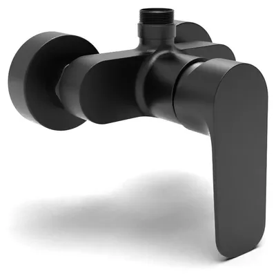 Obrázok produktu pre Sprchová batéria DAKOTA s horným vývodom, rozstup 100mm, čierna