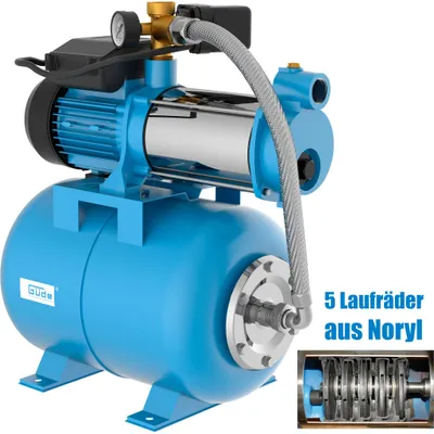 Produktbild von Hauswasserwerk Mp 120/5A 24 Lt