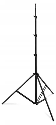 Immagine prodotto di Treppiede per illuminazione Manfrotto, altezza regolabile da 99 a 310 cm, capacità di carico di 2,5 kg