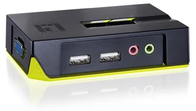 Immagine prodotto di Switch KVM LevelOne 2x USB KVM-0221 con trasmissione audio
