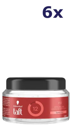 Productafbeelding van 6x Taft Gel, pot van 250 ml, V12 Hold 12
