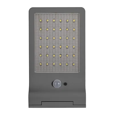Obrázok produktu pre Osram DoorLED Solar, Vonkajšie nástenné osvetlenie, Strieborná, Akrylonitrilbutadienstyren (ABS), IP44, III, Pohybový senzor