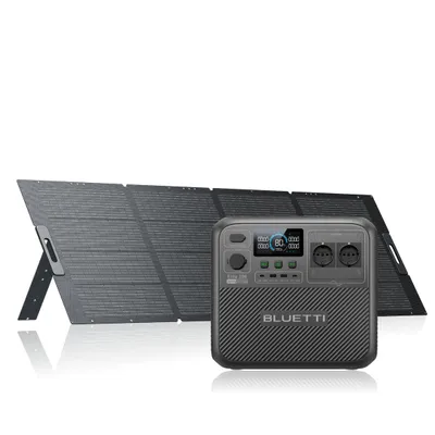 Image de BLUETTI Générateur solaire Elite 200 V2 avec panneau solaire de 350W inclus, 2073.6Wh centrale électrique portable, alimentation de secours pour le camping, les pannes de courant