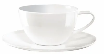 Obrázok produktu pre ASA Selection stolová šálka na kávu 0,20 l s podšálkou porcelánová šálka biela