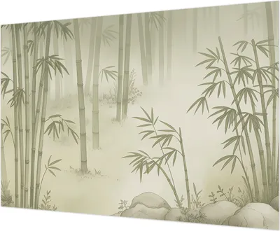Produktbild von Wandtapete - Dekorative Tapete für Wohnzimmer - Tapetenfolie für Wanddekoration - 208x146 cm - Friedliche Landschaft
