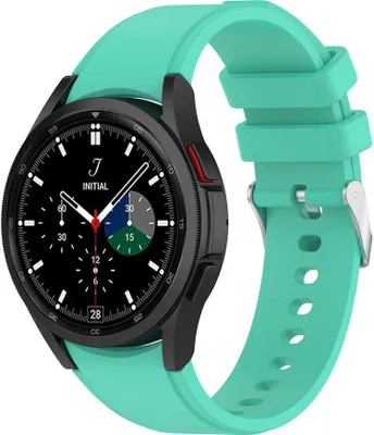 Produktbild von Strap-it Samsung Galaxy Watch 4 Classic 42mm Armband Silikon (Aqua)