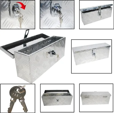 Produktbild von Truckbox Transportkiste Alubox Transportbox Werkzeugkiste Transport Kiste Box A1