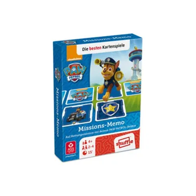 Zdjęcie produktu dla ASS ALTENBURGER 22583135 ASS ALTENBURGER Paw Patrol - Missions Memo Kartenspiel