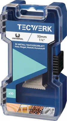 Produktbild von Tauchsägeblätter B.32mm Eintauch-T.51mm 10 St.Univ.TECWERK