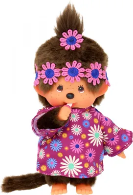 Image de Monchhichi Girl Flower Power 20 cm